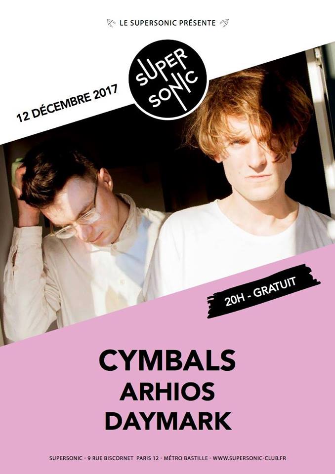 ⚡ Ce Soir ! #synthpop avec <a href="/CYMBALSmusic/">CYMBALS</a>, la #postpop de <a href="/Arhios_band/">Arhios</a>  et #electro #rock avec Daymark ✨  → facebook.com/events/8994883…