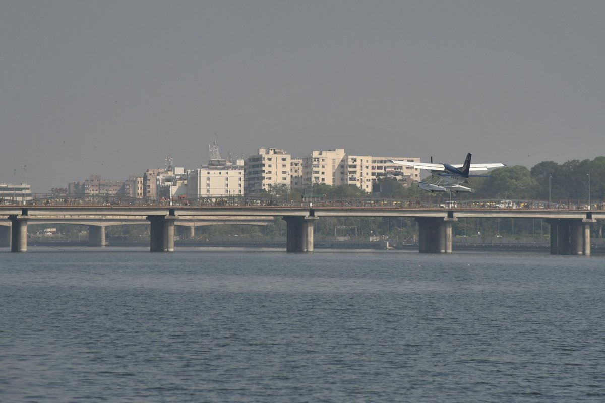 Earlier today, I travelled on a sea plane from Ahmedabad’s Sabarmati River to Dharoi Dam, taking off and landing on water. This experience was unique. It adds strength to our resolve to harness waterways for India’s progress.