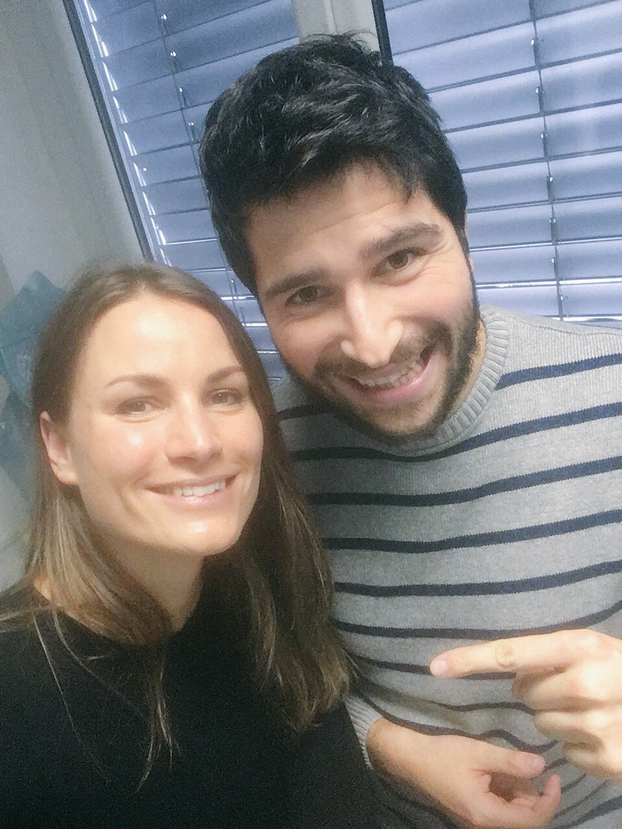 UrusB's tweet photo. Par dni nazaj sem jo poslušal v @Podrobnosti_si in me je totalno navdušila. Danes pa jo srečam na radiu 😎 Res je carica naša 🥈 Sara Isaković! 🙌 https://t.co/Sx2fCUjkMs