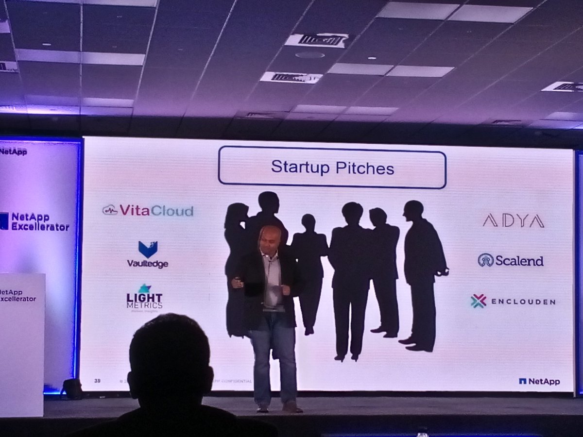YourStoryCo's tweet image. Let the pitches begin!
#NetAppExcellerator #DemoDay17