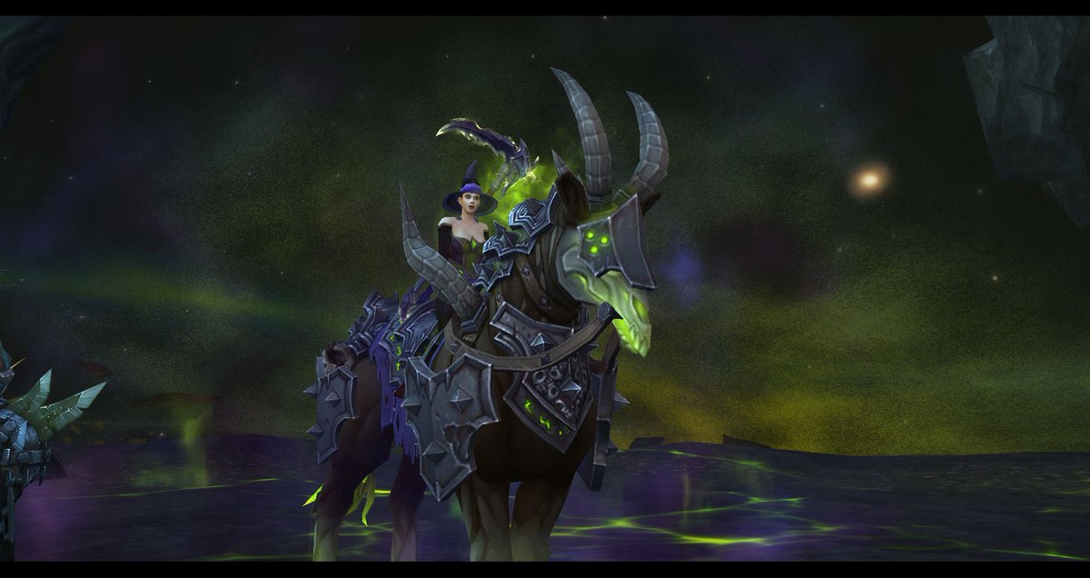 SarahEd1981's tweet image. #Warlock Class Mount obtained! #Warcraft #ClassMount