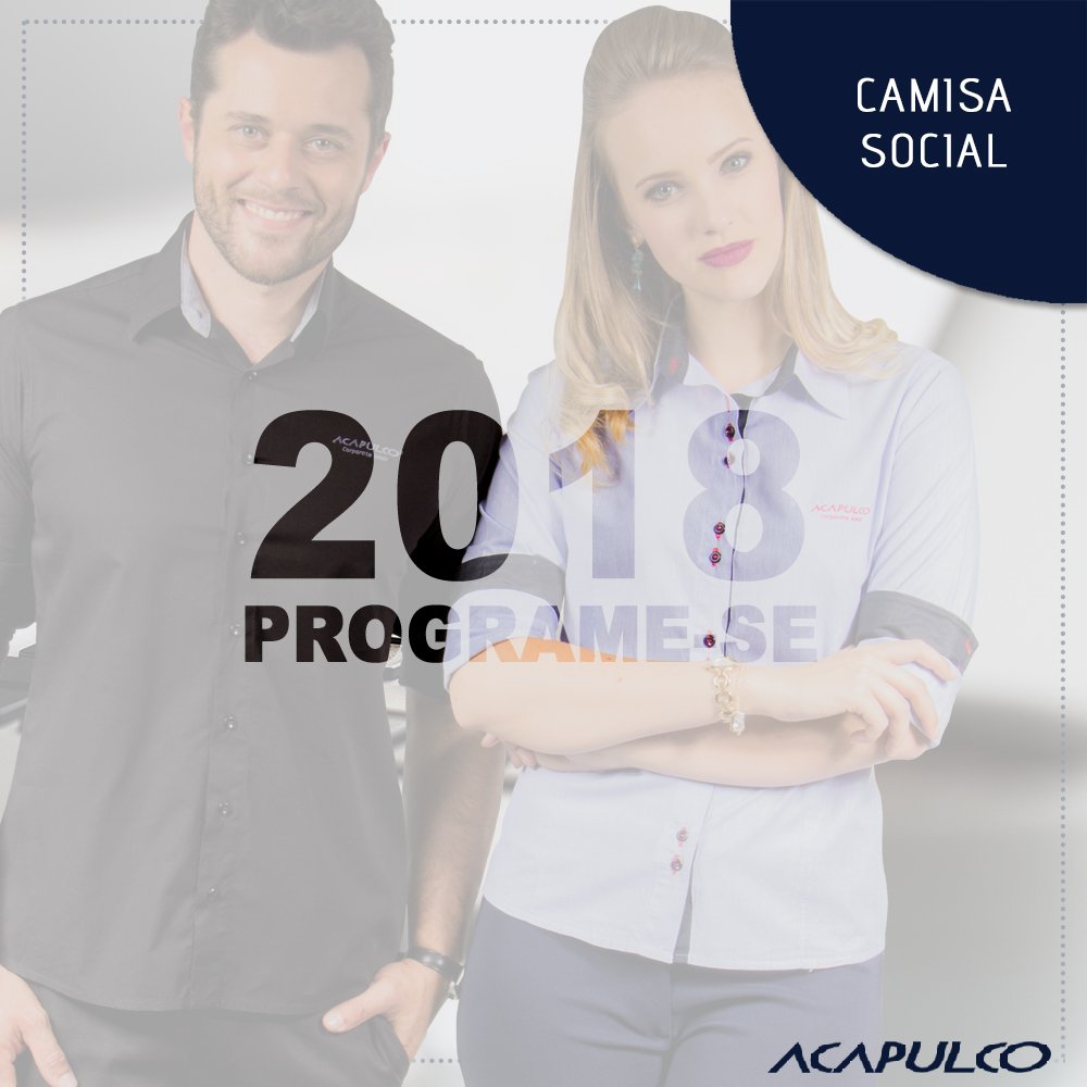 camisa social para empresa