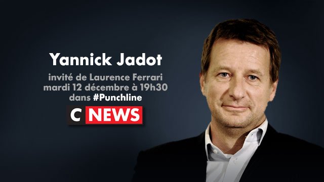 Yannick Jadot est l’invité de <a href="/LaurenceFerrari/">Laurence Ferrari</a> à 19h30 dans #Punchline
