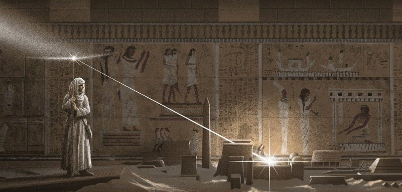 Kış gündönümü sabahında Doğudaki sopa merkezin kuzeyine doğru 30° derecelik bir gölge düşürür ve o akşam batıdaki sopa, batının güneyine doğru 30 derecelik bir gölge düşürür. Bunun tam tersi yaz gündönümünde gerçekleşir ve dairenin ortasında bir elmas şekli oluşur.