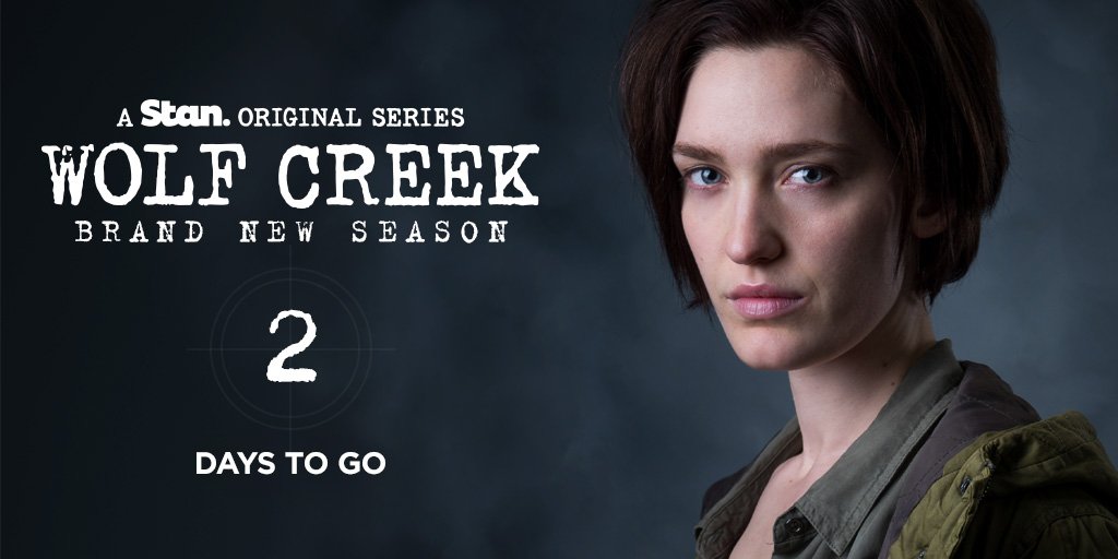 StanAustralia's tweet photo. The trip of a lifetime becomes a battle to survive... The brand new season of Stan Original series #WolfCreek premieres FRIDAY only on Stan. https://t.co/E4njIyKePp