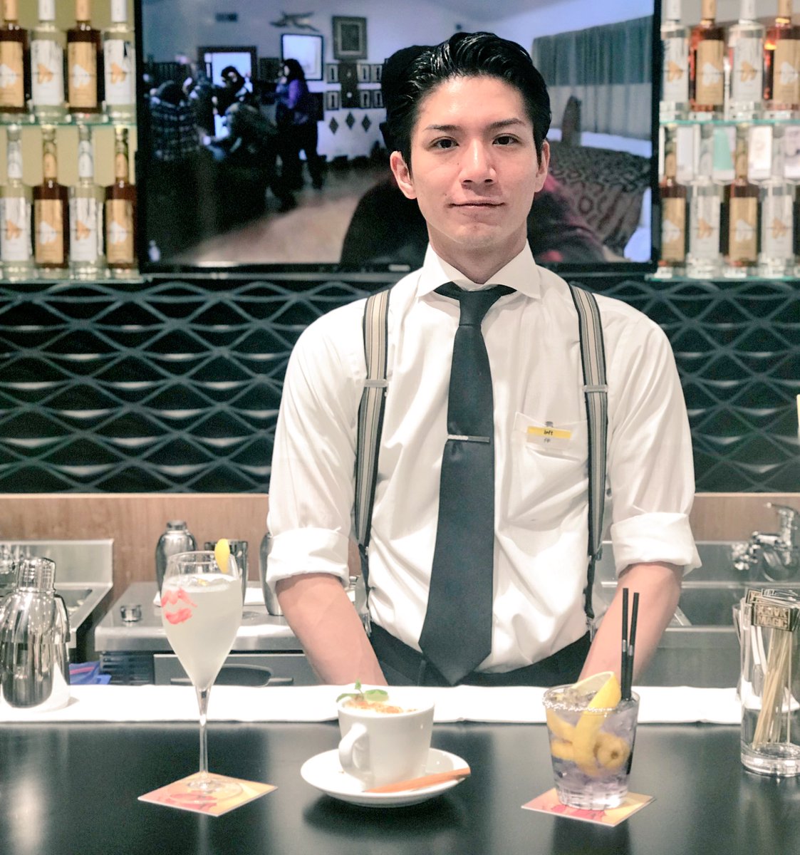 LOFT_GINZA's tweet photo. " #SELVAREY #BRUNOBAR "
オープンいたしました🍸
六本木「タスクバー」のヘッド
バーテンダー伴 貴将氏による
スペシャルカクテルを販売✨
スペシャルカクテル
作ってもらいましたよ🍹
午後4時〜午後7時の営業です。 https://t.co/Wm2pOboZfs