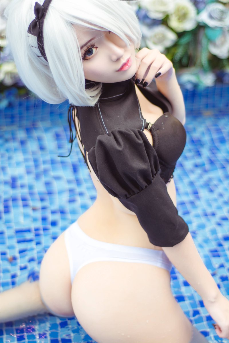 “2b #cosplay by Chono Black https://t.co/WQoWvgYYI7 #anime” .