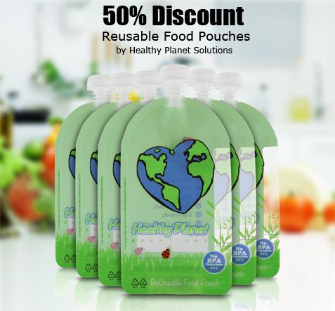 Healthyplanet5's tweet photo. Running out of Gift ideas?  Reusable food pouches for the active athletic and 50% off and free shipping for Prime members. Get your coupon code here https://t.co/nnfD37FlEg  #giftideas #athlete #reusablefoodpouch https://t.co/kP5txBXzxy