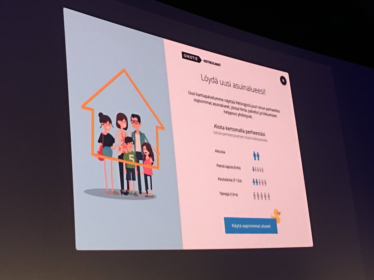 Ihmisillä paljon ennakkoasenteita eri asuinalueista, jotka voidaa datan avulla haastaa tai jopa muuttaa. Datasta voidaan myös ennustaa tulevaisuuden kiinnostavia asuinalueita. Hyvä setti <a href="/mpristim/">Mikko Ristimäki</a> #digitalist