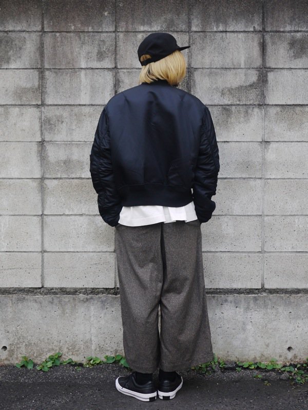 [残り僅か] Sasquatchfabrix. : サスクワァッチファブリックス　 SHORT LENGTH MA-1 JKT 入荷しました！ kikunobu.jp/?p=15384 #KIKUNOBU