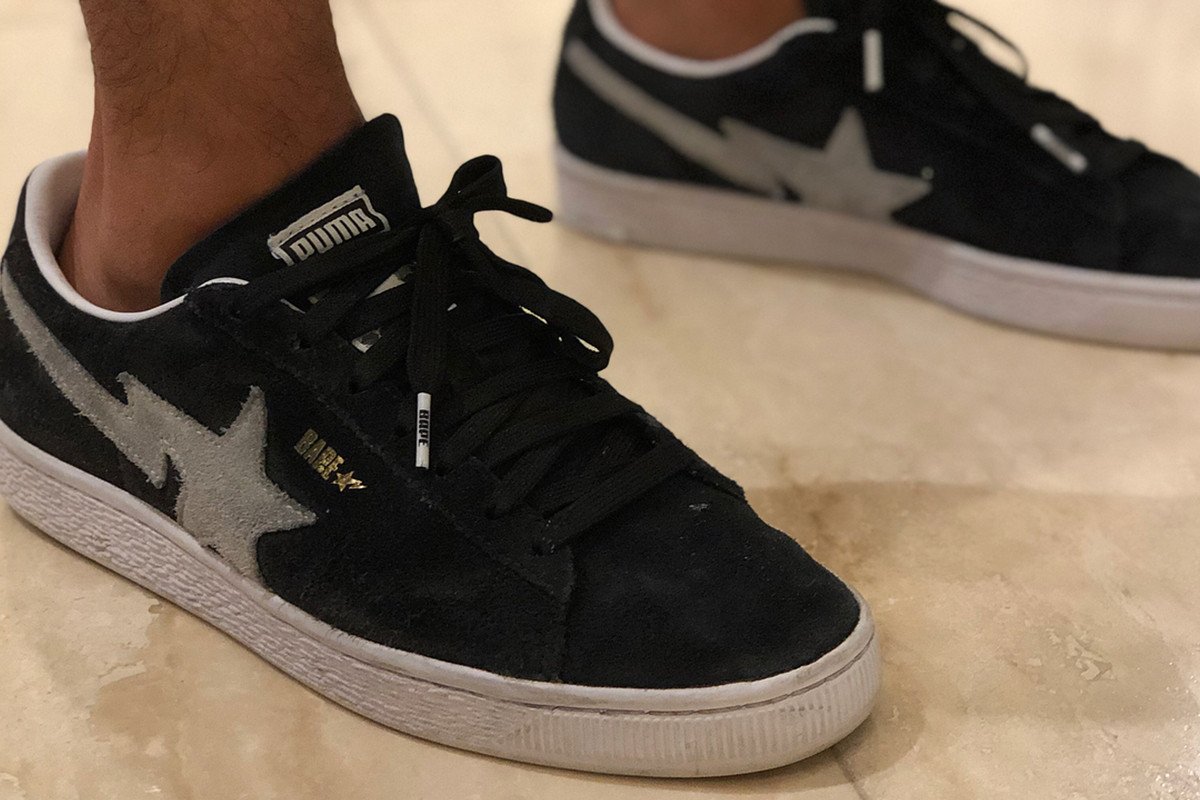 bape x puma basket classic