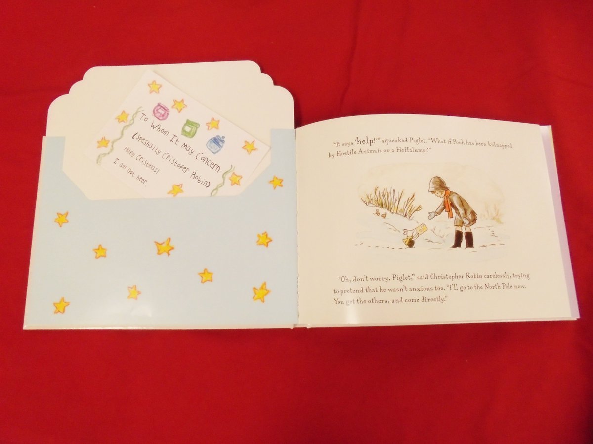 クレヨンハウス 大阪店2fより クリスマスにぴったりの英語絵本 Winnie The Pooh And The Grand Christmas Surprise をご紹介します 100エーカーの森のみんなに届いた不思議な手紙 いったい誰からなのでしょう 5つの手紙とクリスマスカードが詰まった