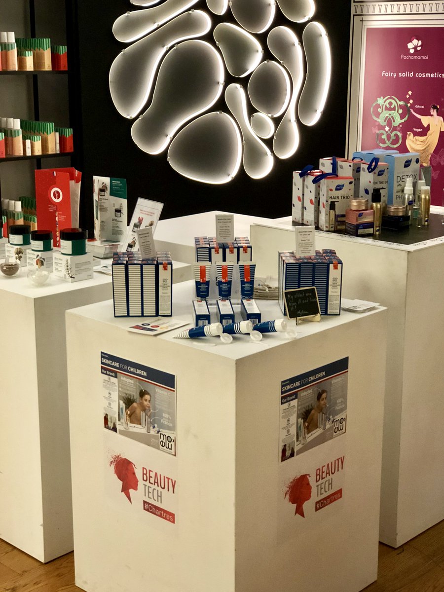 La #BeautyTech à l'international, @Mome_care au pop-up store du made-in-France à New York ! 👏👏