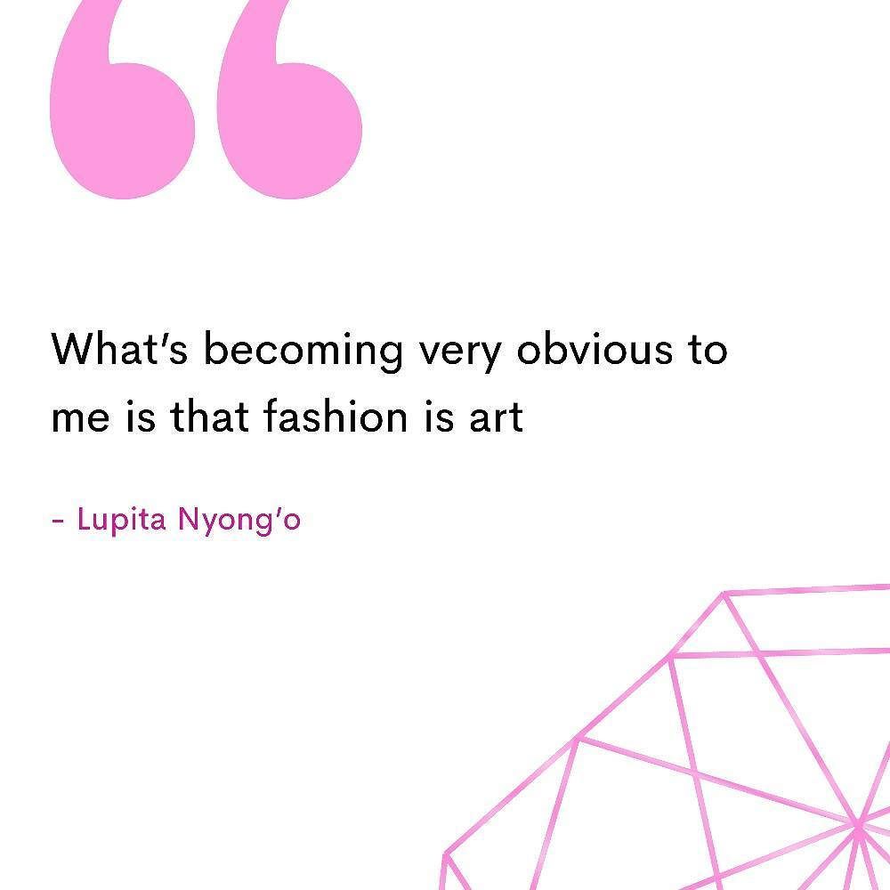 HauteApp's tweet photo. " What's becoming very obvious to me is that fashion is art " - Lupita Nyong’o
#haute #hautecouture #hauteapp #tastemakers #hauteblog #hautequotes #fashiondesigners #hautefashiontips #hautefacts https://t.co/FugpXeOf4W https://t.co/TOjzpJuz8x