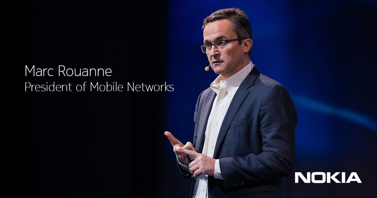 nokia's tweet photo. Marc Rouanne at our #NokiaIAR event: The #1 game changer in #5G is the speed of technology: Nokia is ready for commercial trials next year, our AirScale is fully ready for 5G now &amp; our Nokia 5G core is already shipping. https://t.co/YkpiPgTtSJ https://t.co/B2cQRbF0s6