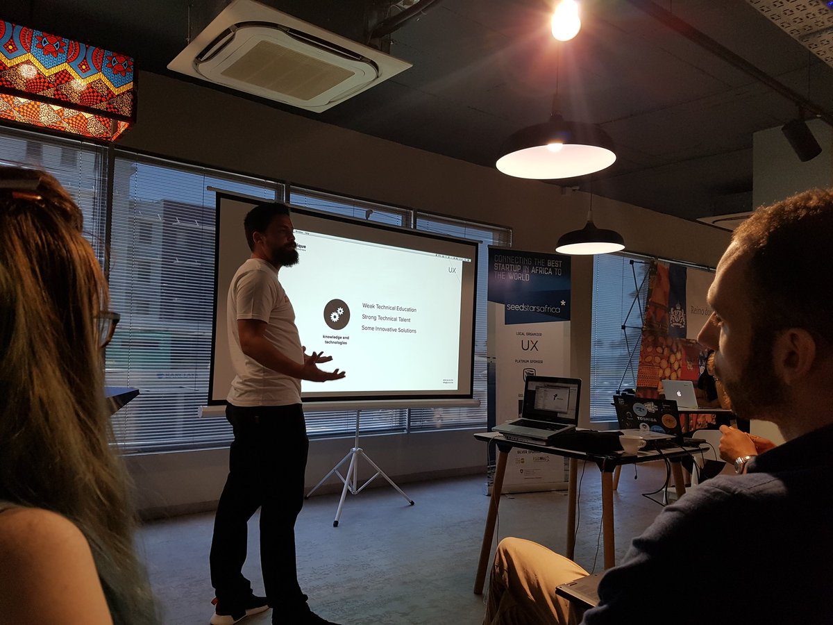 .Tiago of <a href="/uxtechmz/">UX</a> is taking us through the Mozambique #startup Ecosystem #sswafrica2017 <a href="/GSMAAfrica/">GSMA Africa</a>