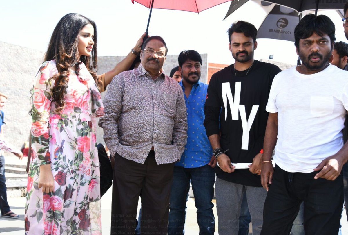 film70mm's tweet photo. Regular shooting of #SupremeHero #SaiDharamTej's next film in the direction of #Karunakaran started today. #KSRamaRao #CreativeCommercial #AnupamaParameswaran #SDT10 https://t.co/41k8eMm2sC