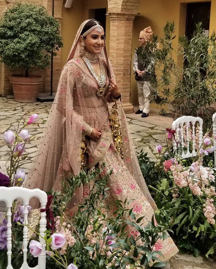 The most beautiful bride ever!   @anushkasharma  #VirushkaWEDDING