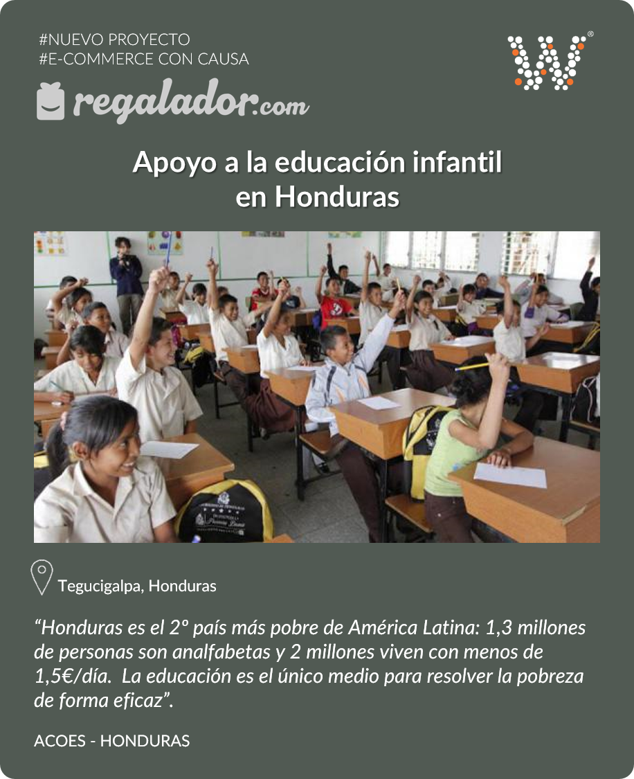 ⌛ <a href="/regalador/">Regalador</a>  ya casi ha financiado el proyecto para que estas navidades se puedan repartir 3.000 kits escolares en Honduras <a href="/AcoesHonduras/">acoeshonduras</a>  👉🏼ow.ly/zicn309VAKi
