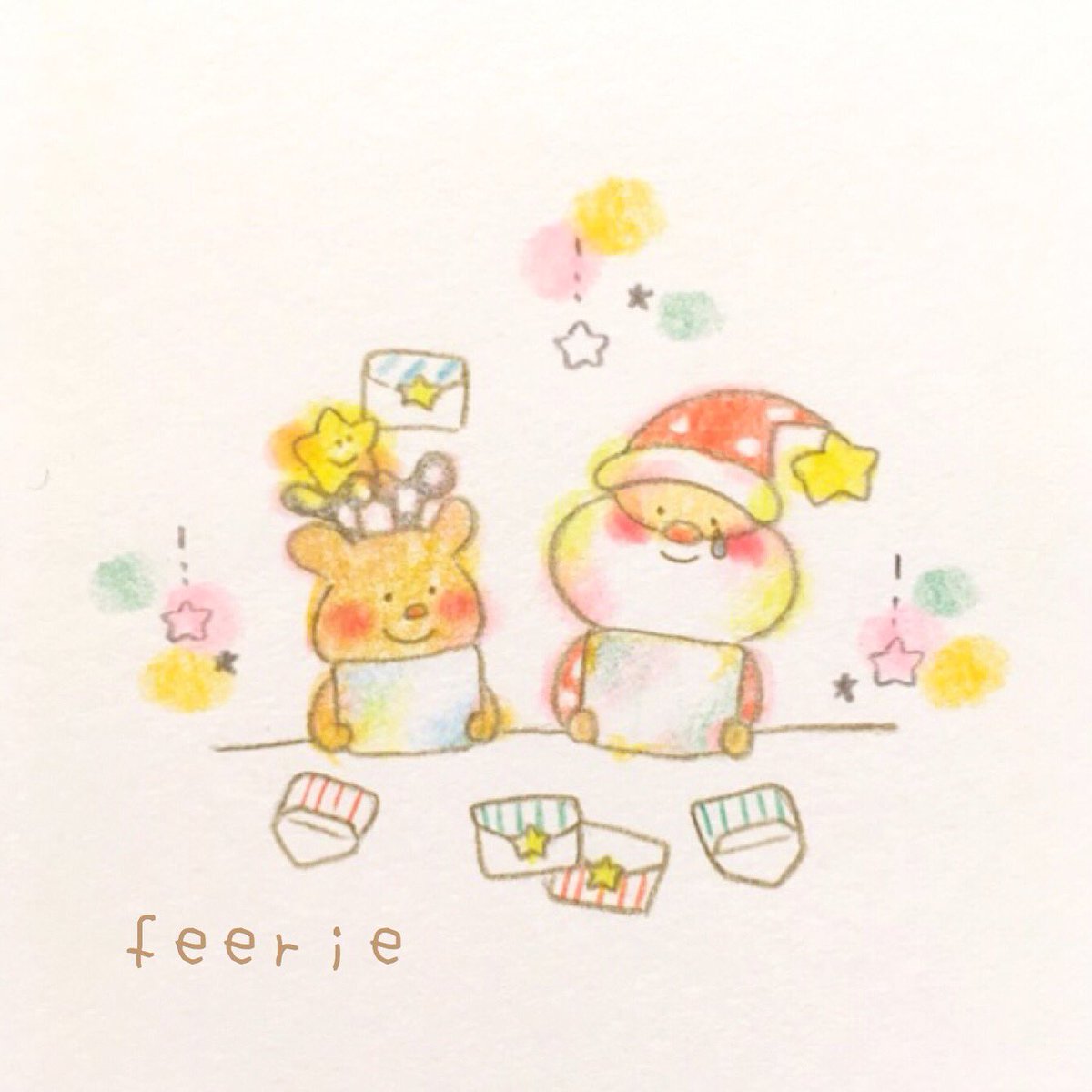 Twitter 上的 Feerie かわいいレターセット やさしい手書きの文字 お手紙って うれしいな ちゃんとお手紙読んでるよ イラスト 色鉛筆 イラストレーター Illust Illustrator Illustration Colorpencil Feerie T Co Brqlinpvvp Twitter