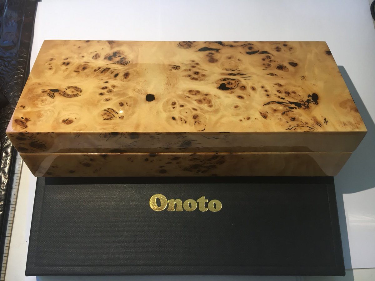 Mirror mirror on the wall which pen company has the most beautiful pen box?       
Onoto pens@Penfriendlondon