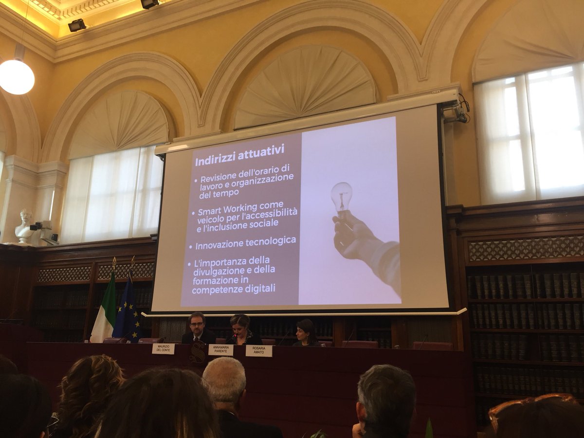 #accessibilità #inclusione #innovazione #formazione #competenzedigitali al cuore degli indirizzi attuativi per lo #smartworking <a href="/Am_Parente/">Annamaria Parente</a> <a href="/JOBSinACTion/">JOBSinACTion</a> <a href="/pierdalpino/">pier luigi dal pino</a> <a href="/microsoftitalia/">Microsoft Italia</a>