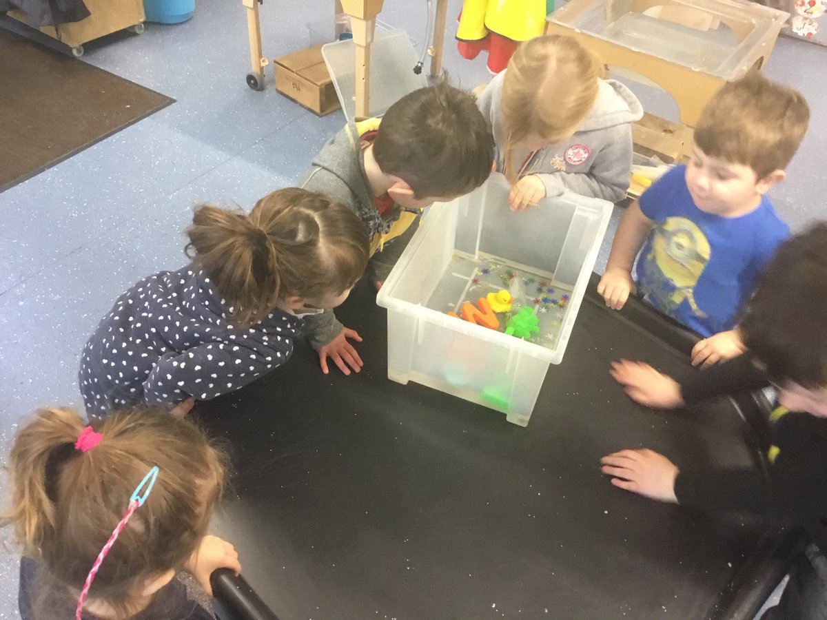 CoalsnaughtonPS's tweet photo. Oooohhhh what happened to the water the we left outside yesterday. Kelvin said “it’s melting cause my hands are warm”. #iceexploration https://t.co/BlLeMLm2ap