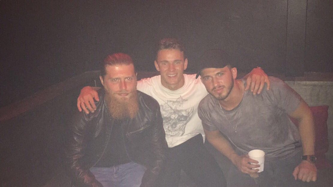 kieran_lee's tweet photo. Happy birthday to one of my best mates ... @Chaz_ratcliffe ๐ ๐ #gingerfuck https://t.co/pIO09KZlR8