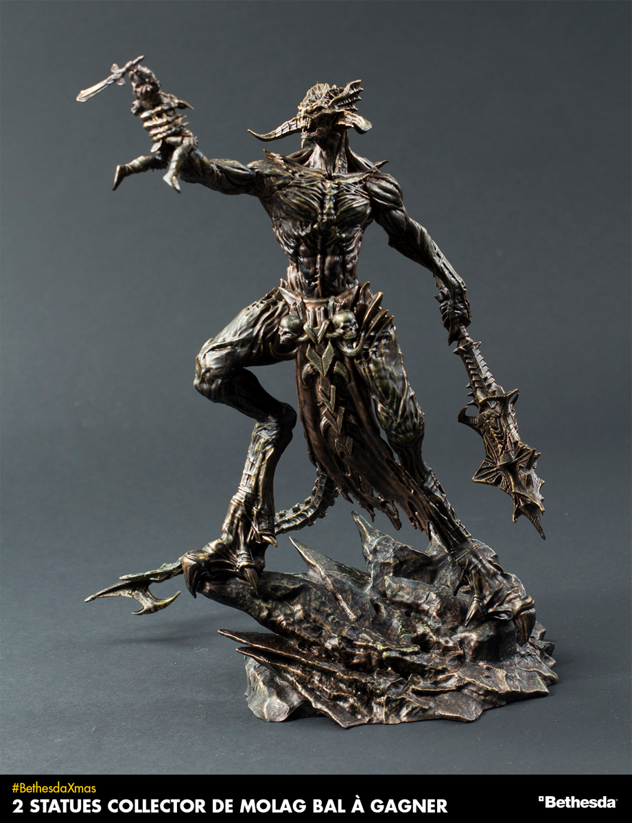 Bethesda_fr's tweet photo. Quoi de mieux qu'un Prince Daedra pour décorer votre intérieur ? Follow + RT pour tenter de remporter votre statue collector de Molag Bal ! #BethesdaXmas #ESO

Souvenez-vous : https://t.co/kdizXxfxEv https://t.co/lMtYhBCk2Y