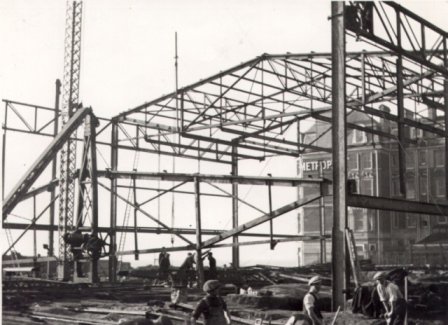 ICELibrary's tweet photo. De La Warr Pavillion, Bexhill  opened #onthisday 1935. Early Modernist public building, constructed using a welded steel frame construction, pioneered by structural engineer Felix Samuely. https://t.co/6AnI4AoPyy