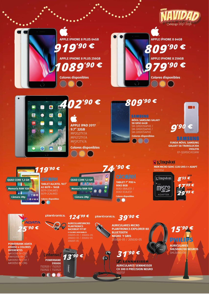 PctechMarbella's tweet photo. 🎁 🎄 ¡¡Nuestro catálogo de Navidad ya está aquí!! ☃️ 🎅🏻

Si todavía no sabes qué regalar esta Navidad echa un vistazo a nuestras increíbles ofertas y promociones

📞 952 772 433
✉️ comercial@pctech.es
🖥 pctech.es https://t.co/ZSuKYBEDGE
