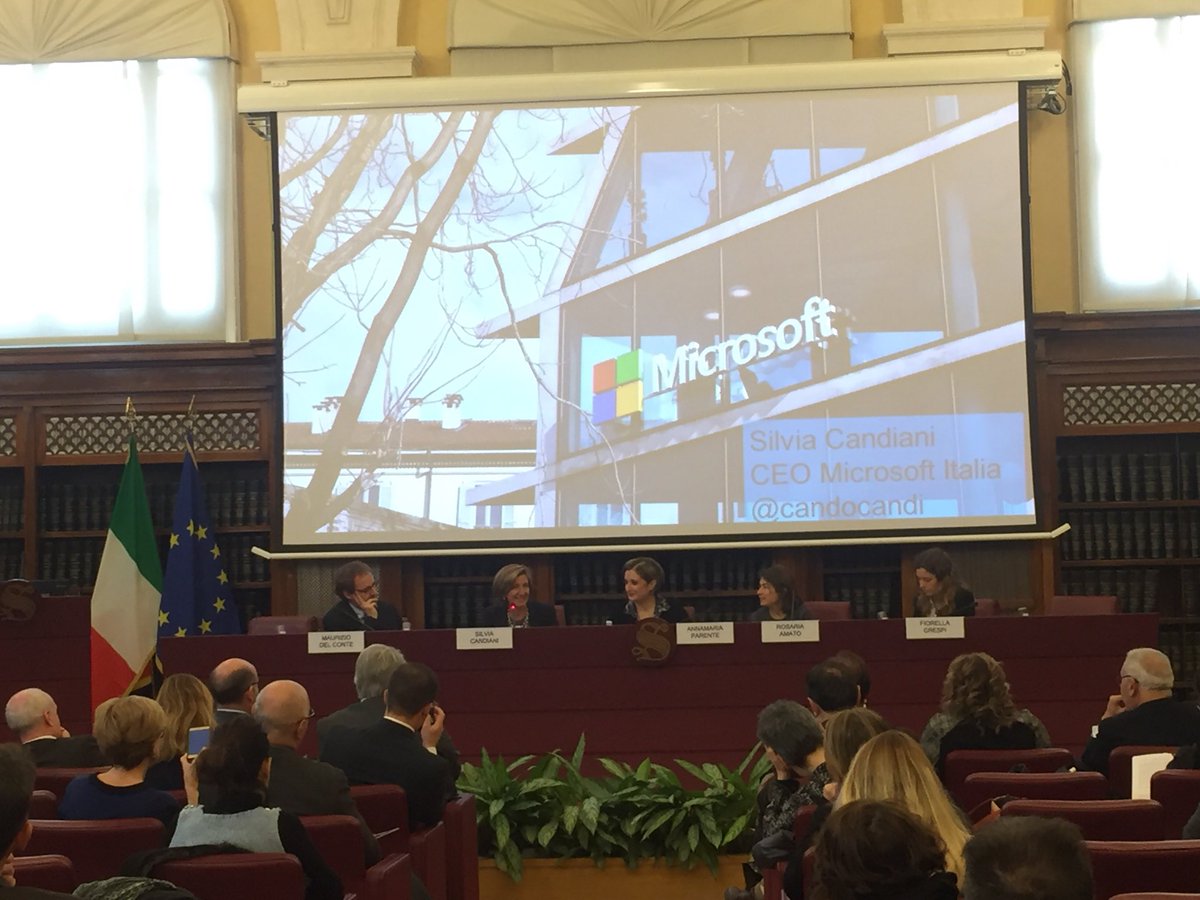 .<a href="/candocandi/">silvia candiani</a> “le tecnologie già esistono ma serve un cambiamento culturale” #smartworkingevolution <a href="/JOBSinACTion/">JOBSinACTion</a> <a href="/microsoftitalia/">Microsoft Italia</a>