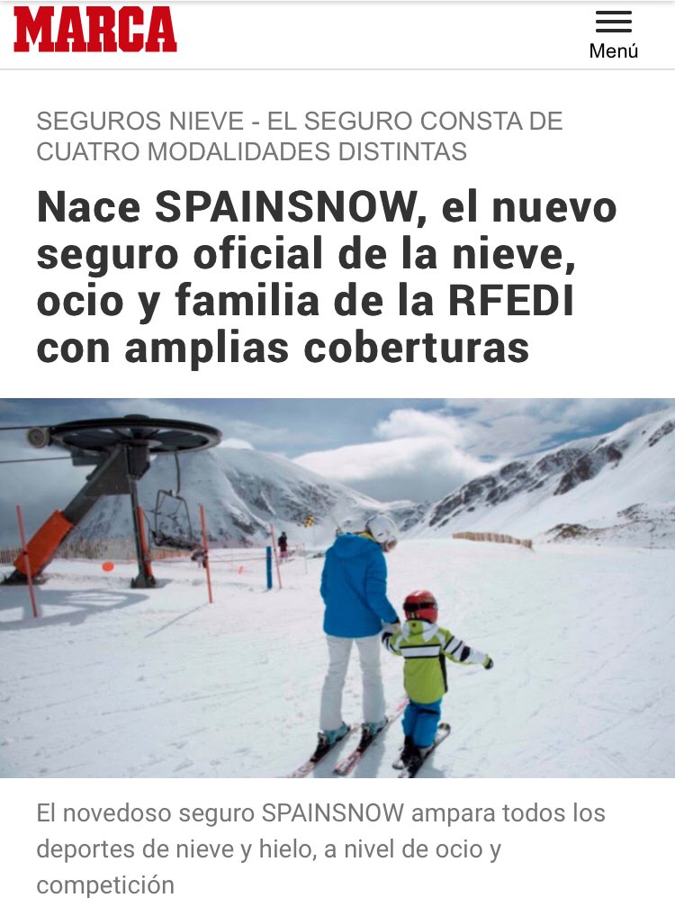 Ya puedes contratarlo en spainsnow.es
