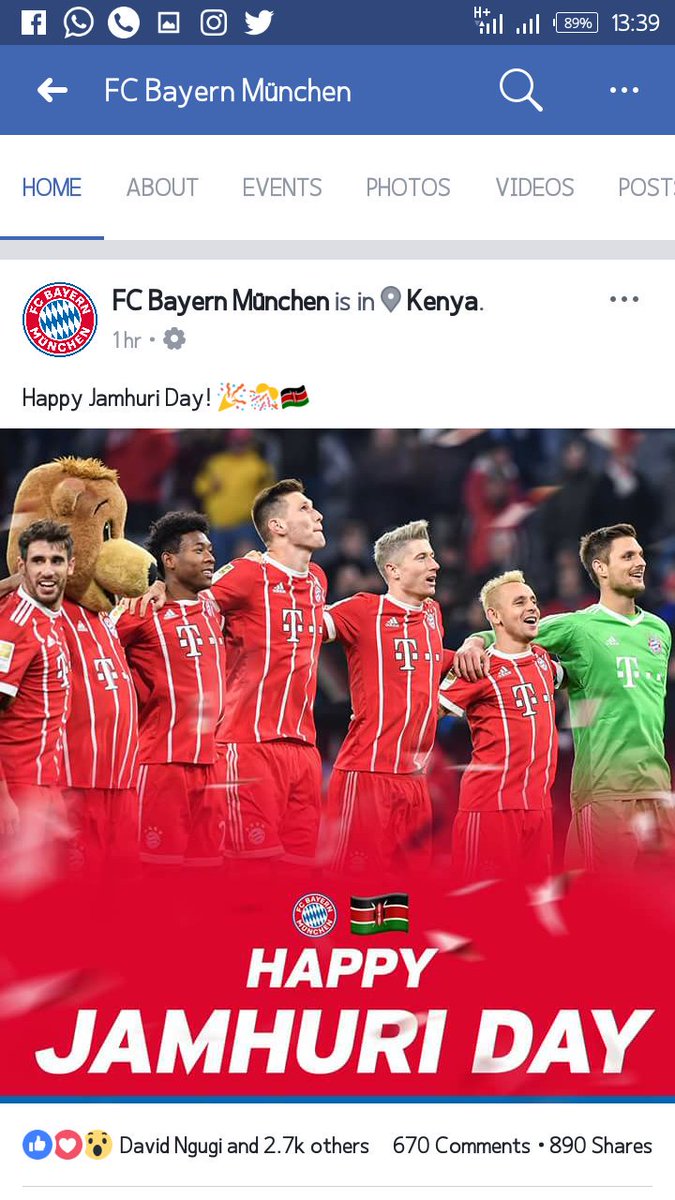 Image result for bayern munich jamhuri day