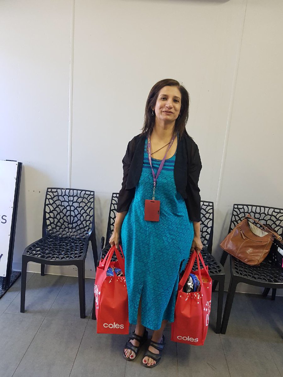 Great to have Sangeeta from Plenty Valkey Community Health picking up #Christmas #hampers for her clients! #thankyou <a href="/whittleseascoop/">Whittlesea Leader</a>