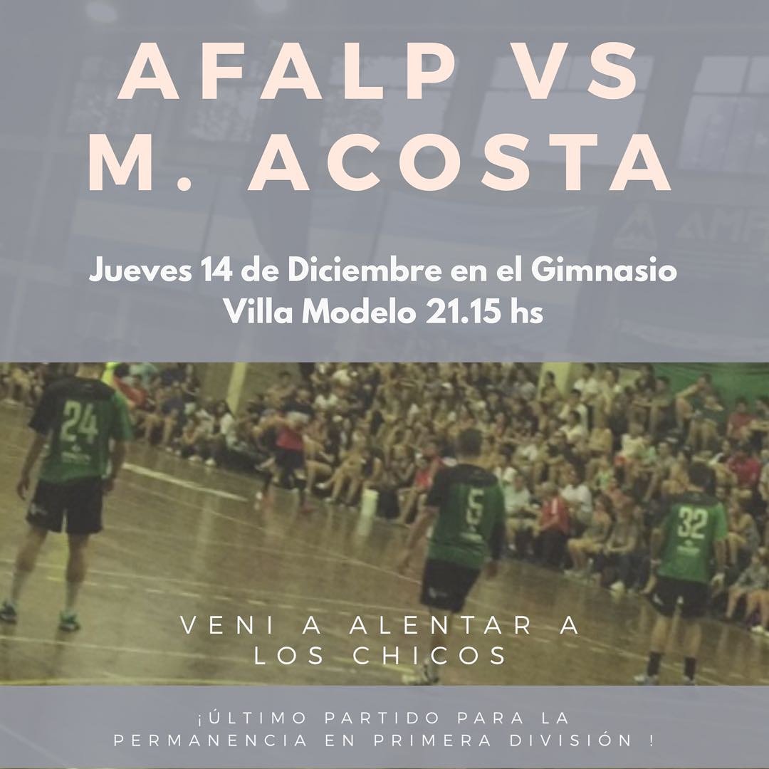 AfalpHandball's tweet photo. Último esfuerzo del año, y tenés que estar!
Vamos todos a copar Villa Modelo!!

#VAMOSVERDE MÁS QUE NUNCA! https://t.co/YMUxdah7an