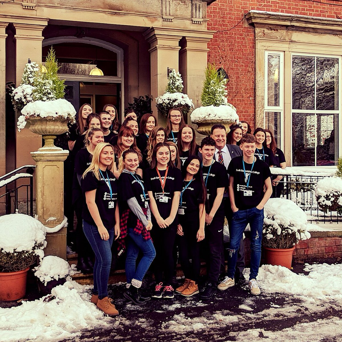 The awesome performing arts learners <a href="/southstaffs/">South Staffordshire College</a> today who delivered a brilliant performance at the retiring Governors lunch 👍🎉👍