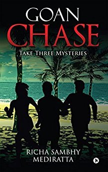 vrajs5's tweet photo. @RangoonwalaVimm #GoanChase by @RichaWriter Young trio stuck in haunted mansion. Became Detective. Chasing ghost &amp; curse mystery. Suspense, Action &amp; Fun. Fast paced short book for your journey. Published by @notionpress https://t.co/lkpulOSpeg #BookWrapup2017 #Detective #MicroBookReview https://t.co/2s1lSJwnmp