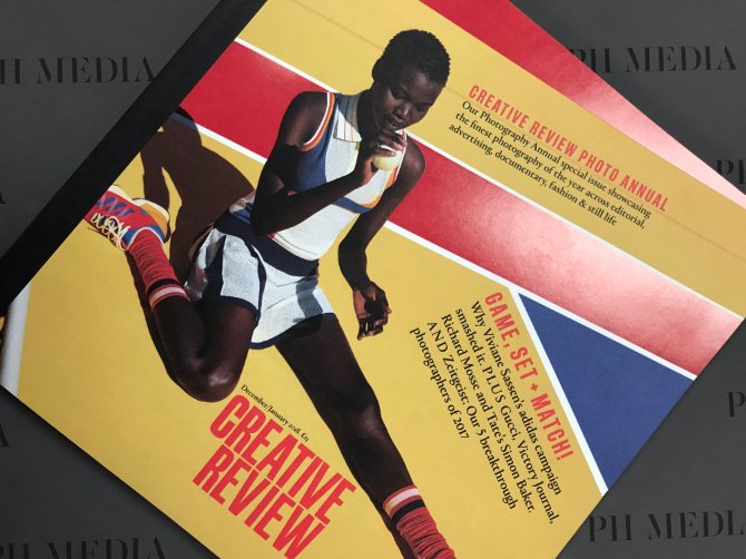 PHMediaUK's tweet photo. The current issue of @CreativeReview The Photography Annual 2017 complete with clear foil by @Celloglas is out now. #PrePressByPH Print Managed & Distribution by @LogicalC and Printed by #CrystalPressLtd as part of @MyLogicalGroup #MLGprintsolutions #ReproByPH https://t.co/rnQ0M0LiHe
