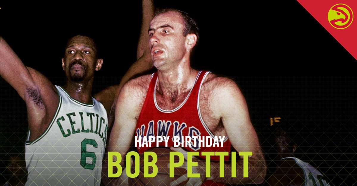 REmessage to join us in wishing the legend Bob Pettit a Happy Birthday today! 