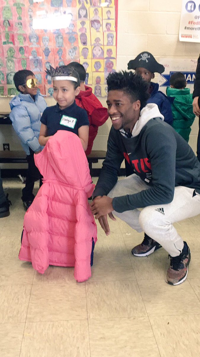 MemphisHustle's tweet photo. We're privileged to team up with @OperationWarm and @FedEx Cares to deliver over 500 coats to kids at Kingsbury Elementary School today. https://t.co/JoO4IqKxbY