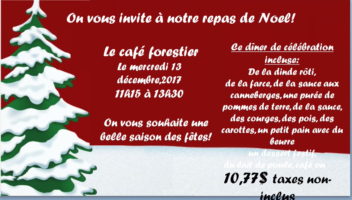 ForestryComplex's tweet image. I'll see you in the café tomorrow! Je vous rencontreai au café demain à midi!