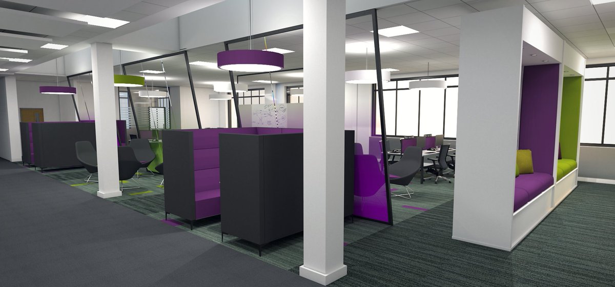 #transformationtuesday One of our latest Refurb concepts for London based client... We love it but we're biased, what do you think? <a href="/fisorg/">Fit-Out Sector</a> #interiors #FIS #TuesdayThoughts #Creative #vray #sketchup #Designers