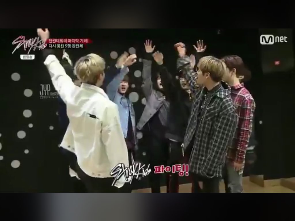 12 December Ep 9 We got our boys back Minho and Felix r back JYP did give them another chance We got to see our ot9 once again After a long time It's like we got our souls back I'm so happy  #straykids