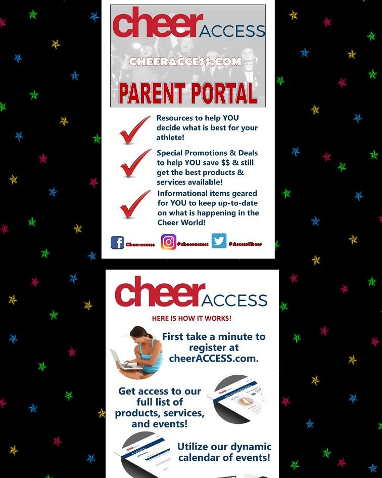 AccessCheer's tweet photo. So excited to see the Coaches, Athletes & Parents at the GMCE Royal Rumble this weekend! Make sure to check out what is happening with CHEERACCESS at the event & receive a fun gift! #streamlineyourtime @CompeteGMCE https://t.co/aFmMVS2977