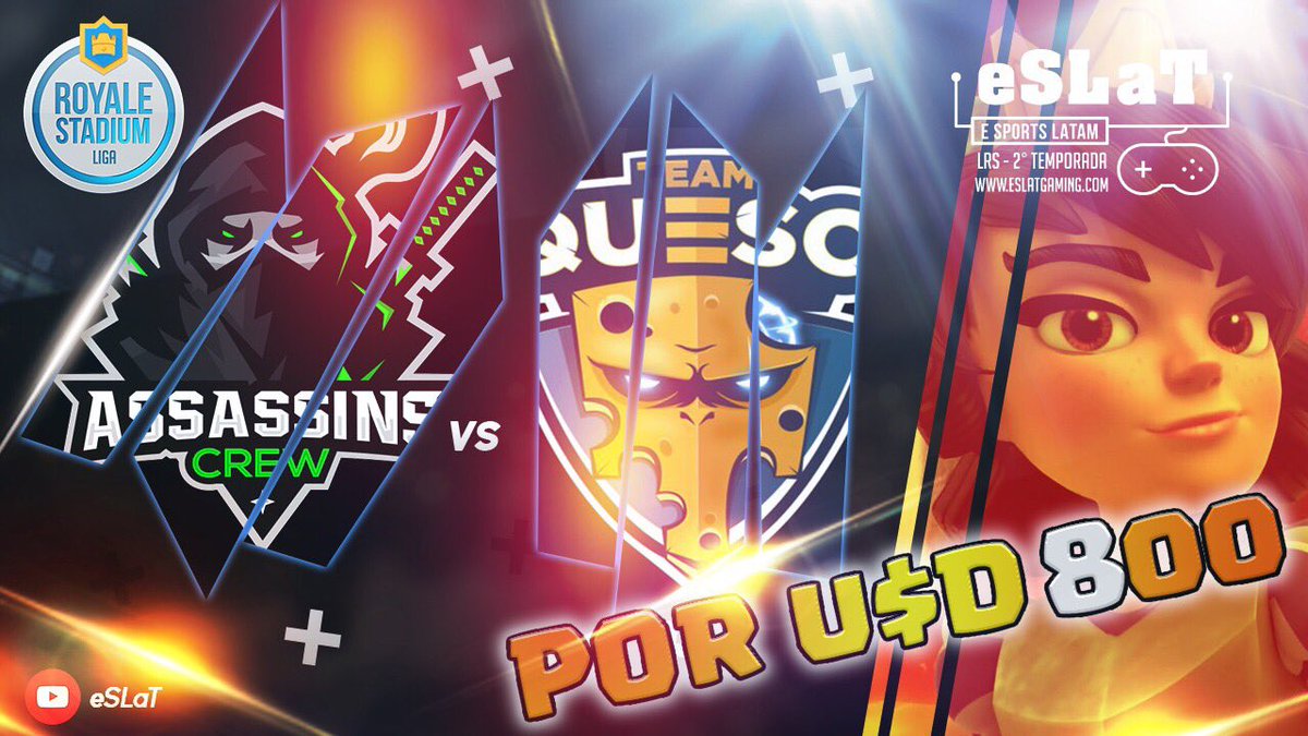 La GRAN FINAL
<a href="/TeamQuesoGG/">Team Queso</a>  🇪🇸 vs <a href="/Assassins_CR/">Assassins CR</a> 🇨🇱 

Sábado 23 de Diciembre, 3pm 🇲🇽 / 6pm 🇨🇱/ 9pm 🇪🇸 

🎤: <a href="/TheGameHuntah/">TheGameHuntah</a> <a href="/ArielBalorGamer/">Ariel BayLor</a>