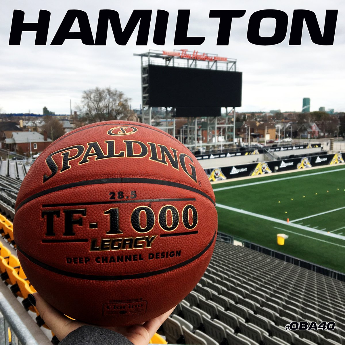 OBABBall's tweet photo. Ontario Basketball is celebrating our 40th Anniversary! Watch for the next 16 days as we go around the province to celebrate our heritage #Hamilton #OBA40 https://t.co/ikQoHOFPs7