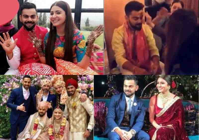 dedactiv's tweet image. WATCH: From Engagement, Haldi to Jaymala, here's a sneak peek into Virat-Anushka's wedding ceremonies