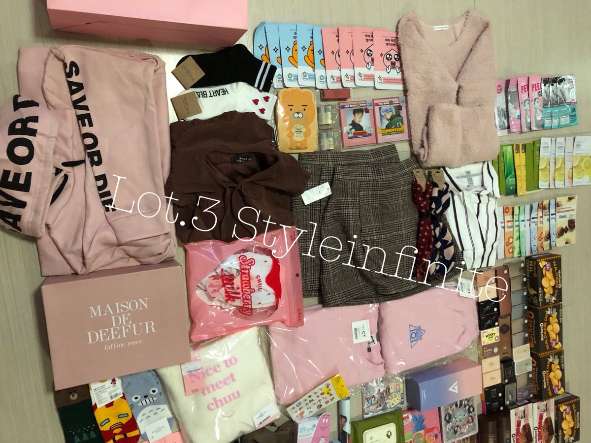 styleinfinite's tweet photo. 🙏🏻LOT.3 StyleInfinite🙏🏻 ขอบคุณมากๆค่ะ 📮 เดี๋ยวจะเตรียมจัดส่งของให้นะคะ 🍁ขอบคุณมากๆจริงๆคะสำหรับการตอบรับในทุกๆรอบนะคะ https://t.co/zcLXT83jvw
