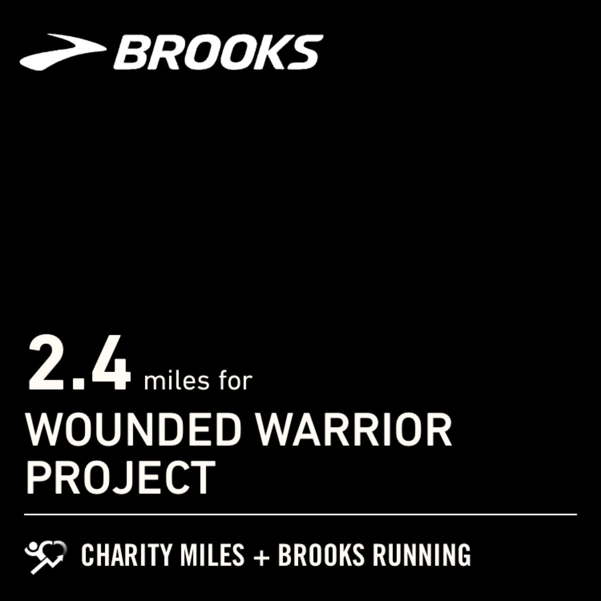 KelcherVicki's tweet photo. 2.4 @CharityMiles for @wwp. Thanks to @BrooksRunning for sponsoring me! #Levitate #RWRunStreak #8degrees #hatewind #coldcheeks https://t.co/a96sJp2Vzt